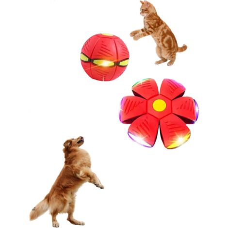 Balle interactive pour chien, balle magique roulante, balle volante magique, jouets interactifs amusants pour chien et chat, balle rebondissante et puzzle pour animaux de compagnie