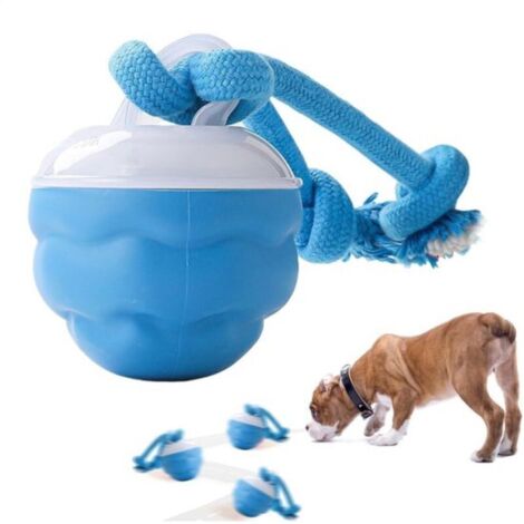 balle jouet pour chien - bleu royal -Peut être utilisé aussi bien à l'intérieur qu'à l'extérieur