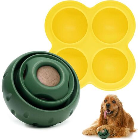 Balle léchage chien plateau, jouet interactif anti-ennui