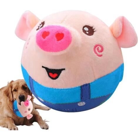 Balle rebondissante pour animal de compagnie, rechargeable par, lavable, jouet électronique pour chien, jouet interaction électrique