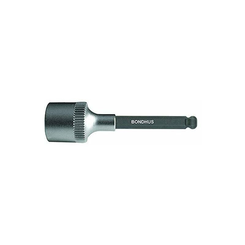 Bondhus - 1/2' Ballend 2' Inhex Socket Bit + Hex Socket, 1/2', 43916