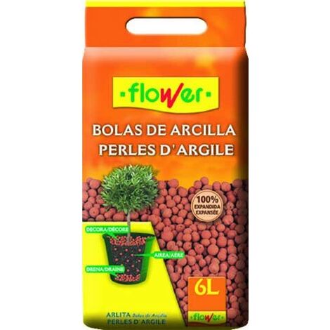 FPLUS BALLES D'ARGILE ROUGE 6L 90205 FLEUR