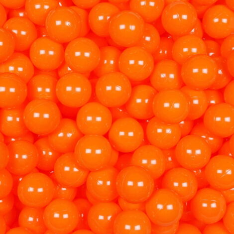 Balles de jeu ø7cm 400pcs orange