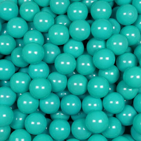 Balles de jeu ø7cm 500pcs turquoise