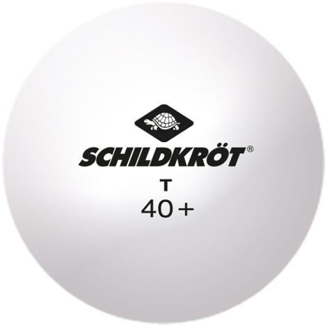 Balles de tennis de table SCHILDKROT blanches 120 pièces