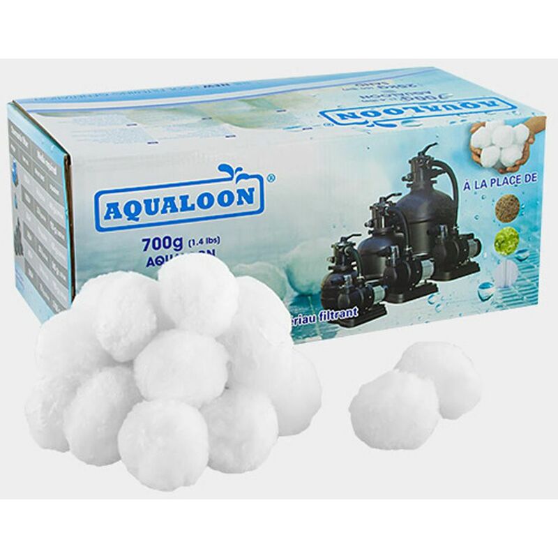 Piscine Center O'clair - Boules filtrantes pour filtre à sable piscine 22 m³/h aqualoon 10 cartons de 700g