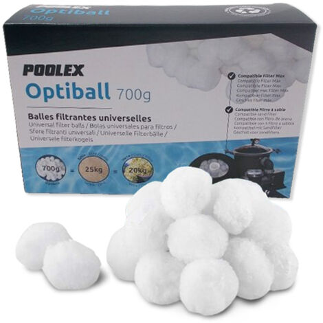 Balles filtrantes Poolex OPTIMAX BALLES – 700g (25kg sable) -