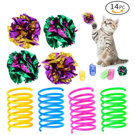 Balles pour chats, jouet doux, léger et amusant pour chatons