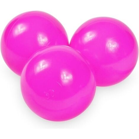 Balles pour piscine à balles rose (70mm) 1000 pièces