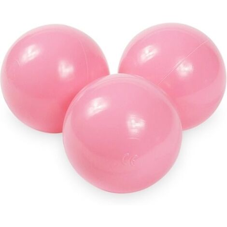 Balles pour piscine à balles rose poudré (70mm) 1000 pièces
