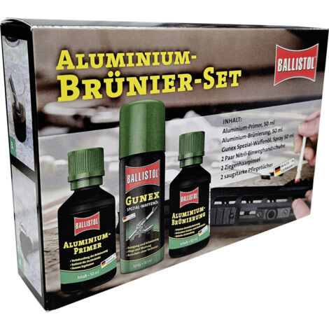 Ballistol 23936 Aluminium-Brünier  1 Set
