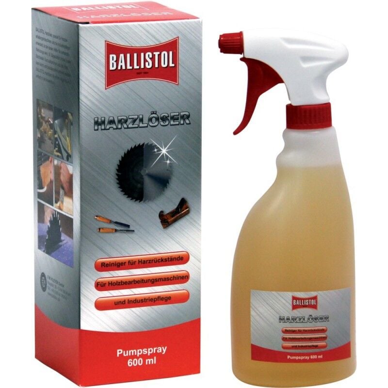 Dissolvant pour résine 600 ml (Par 6) - Ballistol