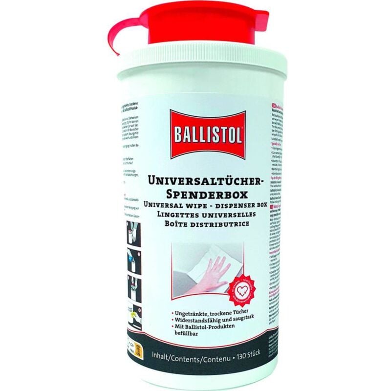 Ballistol - Distributeur avec 130 chiffons secs 25097 1 pc(s)