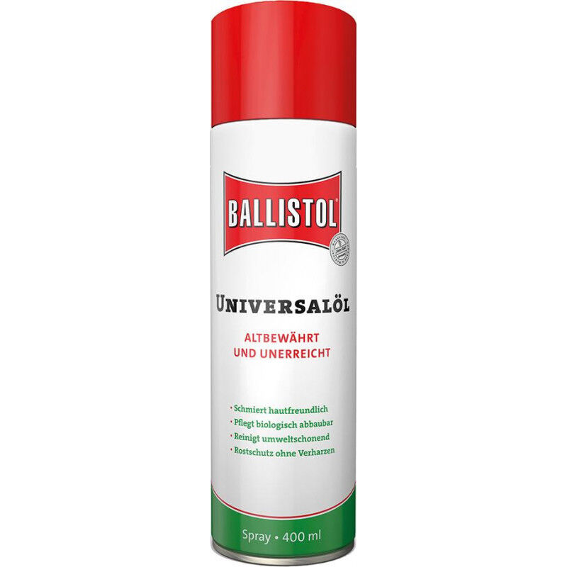 Ballistol - huile universelle spray 400 ml en 27 longues (Par 6)