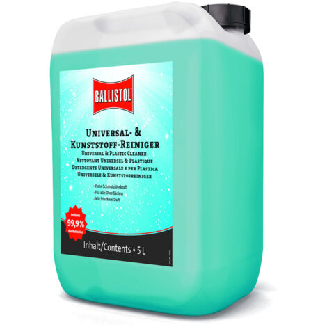 BALLISTOL Universal- und Kunststoff Reiniger, 5 Liter
