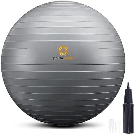 Ballon D Exercice - Ballon De Stabilite 45 55 65 Ou 75 Cm - Pour Yoga Pilates Renforcement Du Core Et Posture - Usage Maison Bureau Ou Salle De Sport - 1 Unite