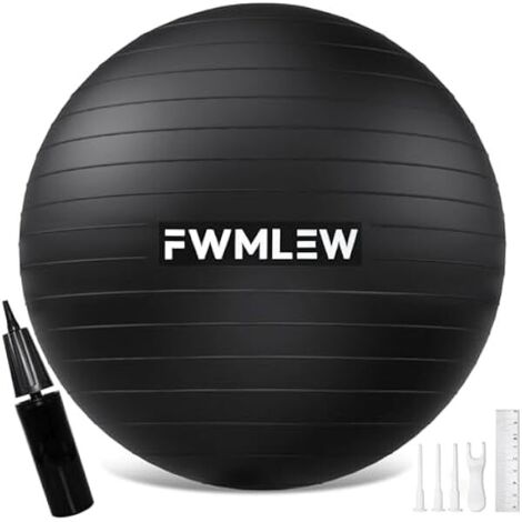 Ballon D Exercice - Ballon De Stabilite En PVC Anti-Éclatement - 45 55 65 75 85 Cm - Pour Fitness Core Grossesse Bureau - 1 Pièce