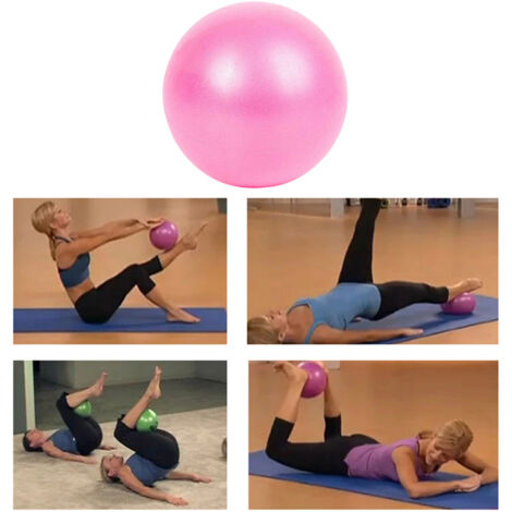 Ballon de Fitness 25cm Anti-Burst en PVC - Mini Ballon d'Équilibre pour Yoga