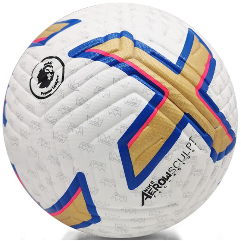 Ballon de football avec filet, Standard 5 Football avec pompe, 2223 Football commémoratif de la Premier League, football de match standard pour