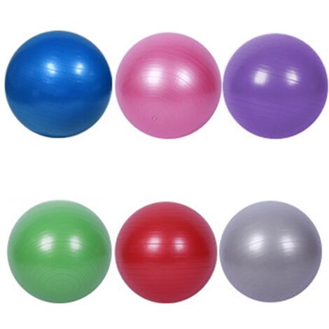 Ballon De Pilates - Ballon Mini Yoga En PVC - Pour Stabilité Et Renforcement Du Core - Lot De 6