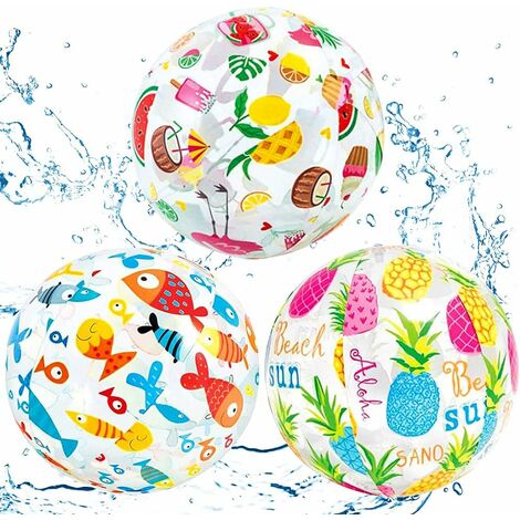 Ballon de plage gonflable à paillettes pour enfants et adultes, 60cm,  flotteur, fête, piscine, été