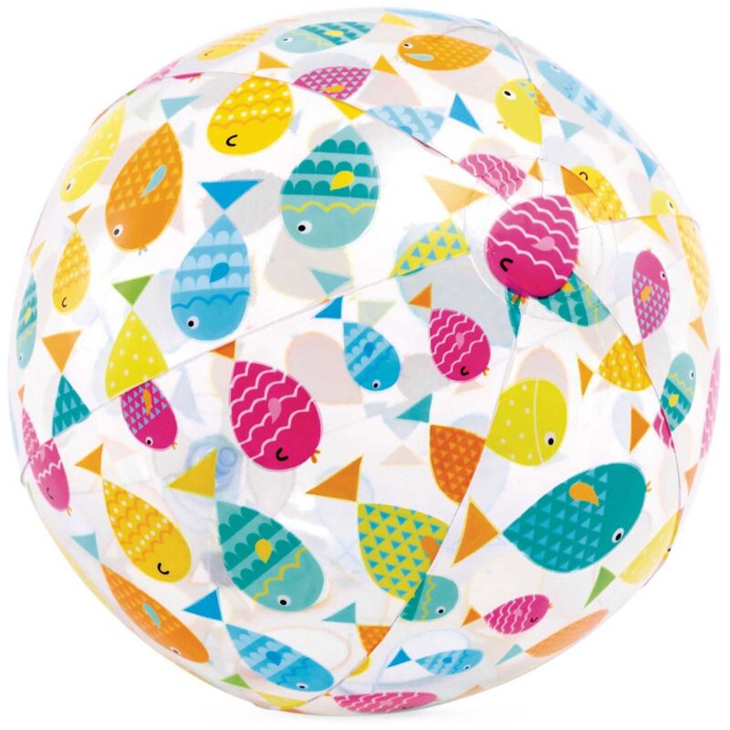 Ballon de plage gonflable poisson joyeux 51 cm INTEX 59040