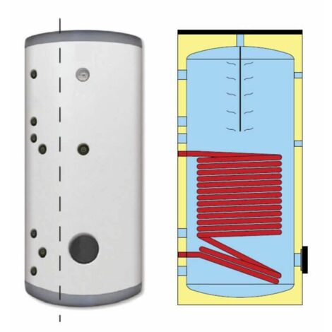 Ballon ECS solaire Onsen - 1 échangeur - 500L