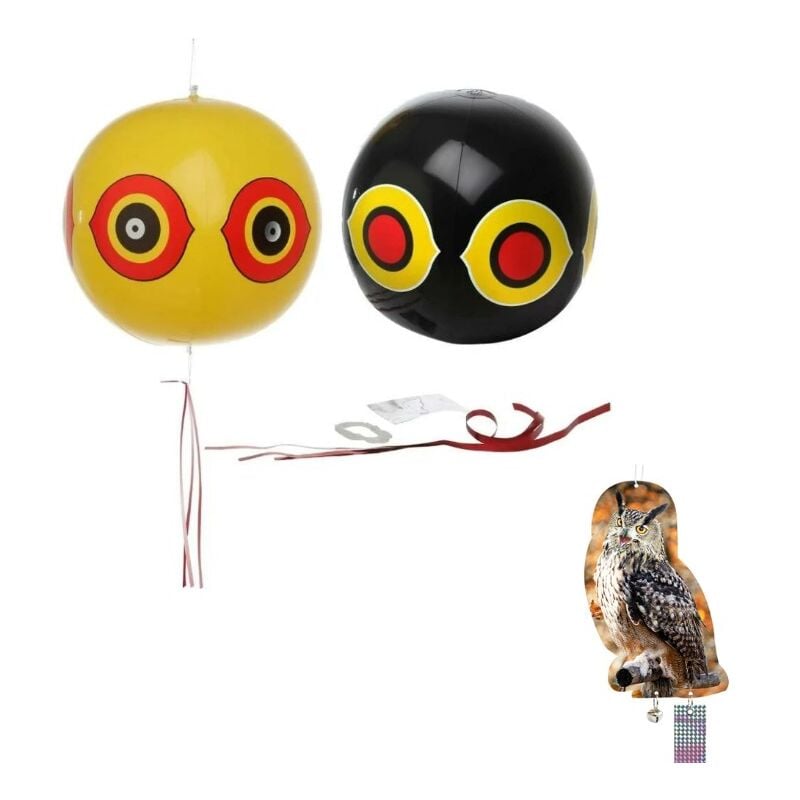 Csparkv - Ballon effaroucheur d'oiseaux x2
