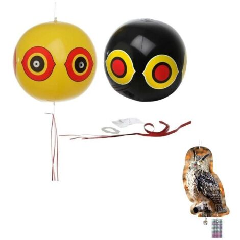 Ballon effaroucheur d'oiseaux x2