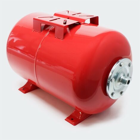 Ballon ou cuve à vessie pour installations sanitaires : 50 litres - Rouge