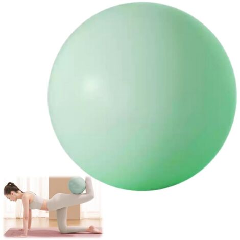 Ballon Pilates 25cm, Ballon Fitness Yoga Balle de, entraînement Complet du Corps, amélioration de l'équilibre à la Maison, au Gymnase et au Bureau