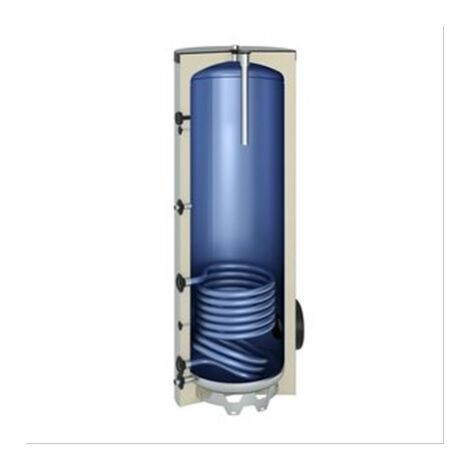 Ballon sanitaire acier 200 litres 1 serpentin  1260x610 Classe A+