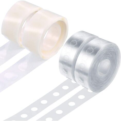 1000pcs (10 Rolls) Balloon Tape Strip of Glue Removable Adhesive