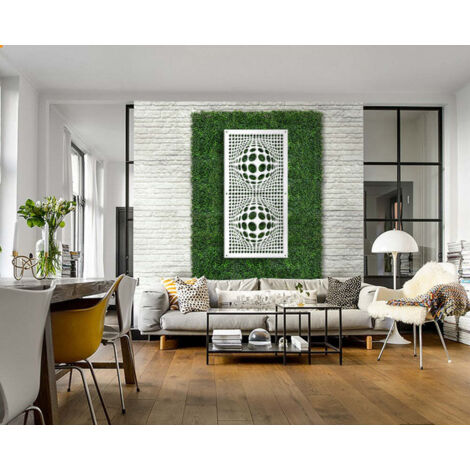 BALLS - Pannello in PVC traforato - Parasole - Colore: bianco - Misura: 50x150 cm