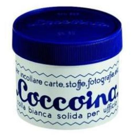 Balma Colla Coccoina Pasta Adesiva Bianca 125g Adesività Elevata Asciugatura Rapida
