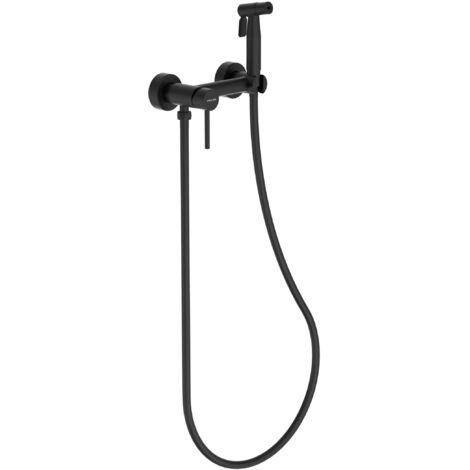 BALNEO Robinet de bidet noir Acier inoxydable Mitigeur de bidet CASCADE