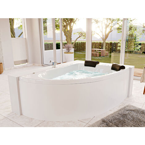 Baignoire balnéo avec tablier L.145x l.145 cm, PROJECTA BY JACUZZI Wave