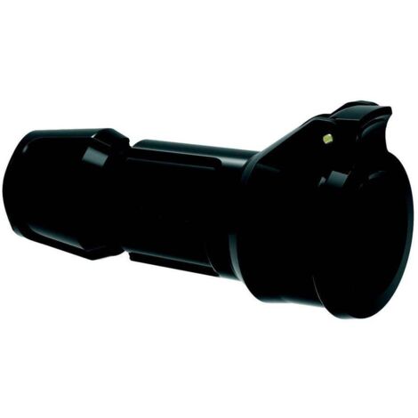 Bals Elektrotechnik 748809 Fiche électrique femelle avec terre 250 V noir IP54 Q139373