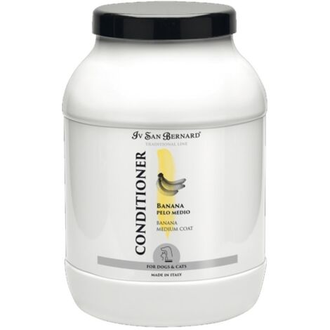 Bálsamo Iv San Bernard de banana para perros de pelo medio 3 litros  Oferta exclusiva