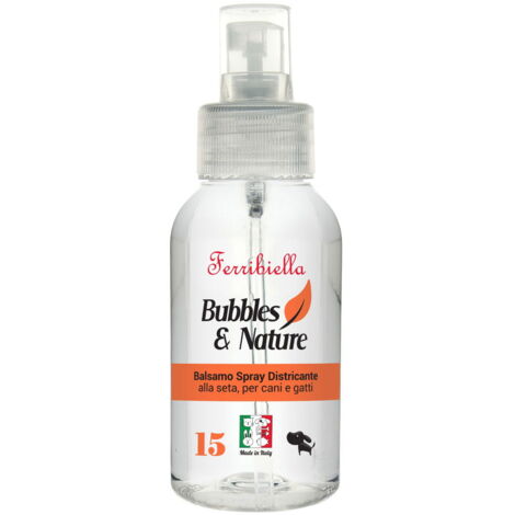 Balsamo spray districante con proteine della seta per cani e gatti 100 ml