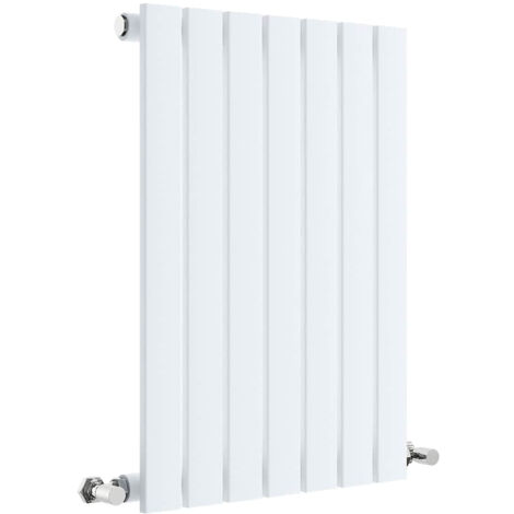 Balterley Edingale Square Horizontal Single Panel Radiator, 600mm x 412mm - Satin White