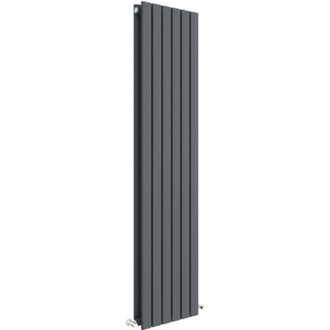 Balterley Edingale Square Vertical Double Panel Radiator, 1500mm x 354mm - Anthracite