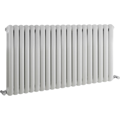 Balterley Huddlesford Horizontal Double Panel Radiator, 635mm x 1223mm - Gloss White