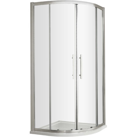 Balterley Kinvaston 1000mm Quadrant Shower Enclosure with 8mm Glass and Easyfit Assembly System - Chrome