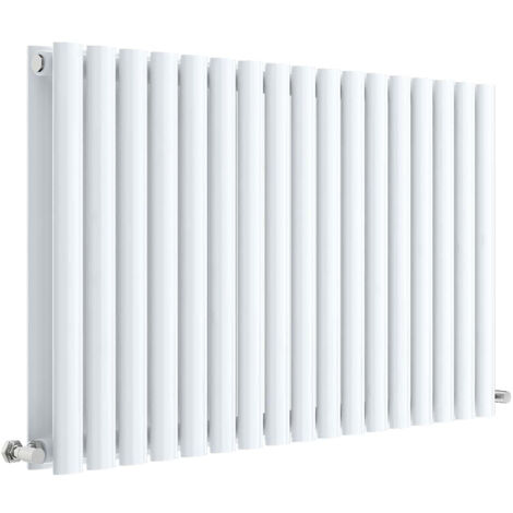 Balterley Pattingham Horizontal Double Panel Radiator, 600mm x 992mm - Gloss White