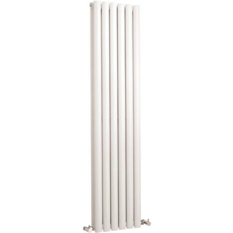 Balterley Pattingham Vertical Double Panel Radiator, 1500mm x 354mm - Gloss White