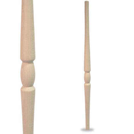 Baluster - 90 cm - Buche - Elegantes Design - Sicher und anpassbar