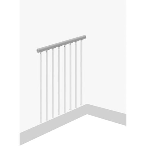 Balustrade avec colonnes vertical (Modèle Tube) - Longueur 100 cm