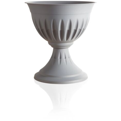 BAMA VASO A CALICE ALBA ROTONDO D.33 X 35H CM COLORE GRIGIO