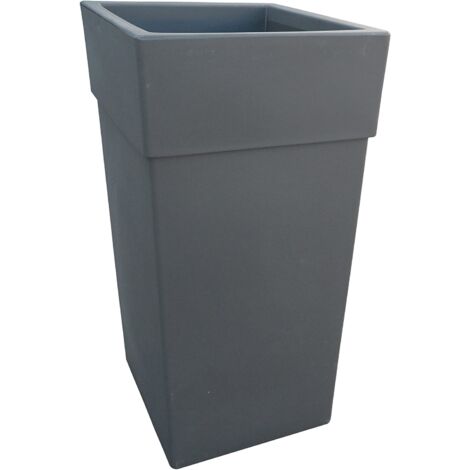BAMA VASO PIRAMIDE SENSATION 50 X 50 X H87.5 CM ANTRACITE